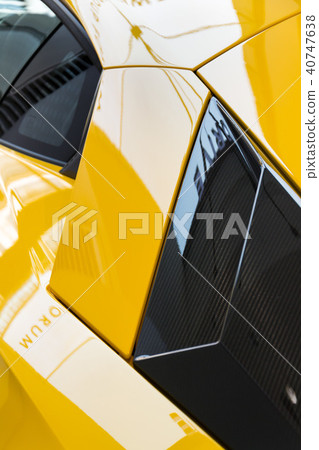 Car detail of Lamborghini Aventador S coupe 40747638