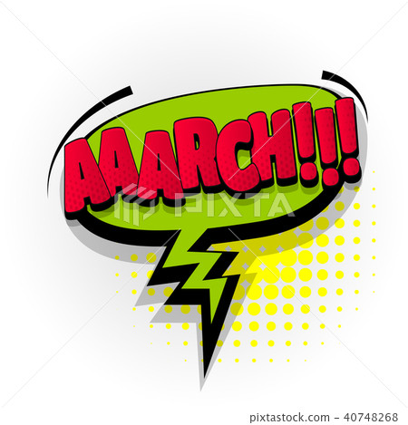 arch sound comic book text pop art arch sound comic book text pop art 40748268
