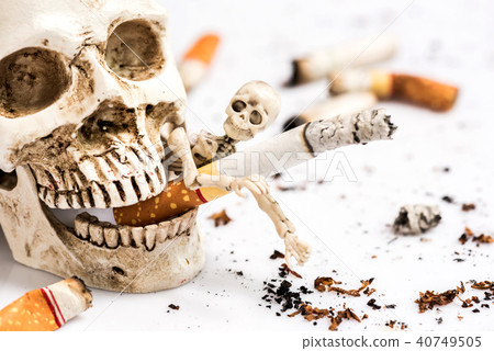 No and Stop smoking for World No Tobacco Day. 40749505
