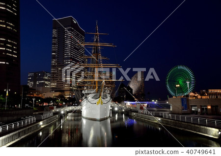 Nihon Maru Memorial Park Night view Nihon Maru Memorial Park Night view 40749641