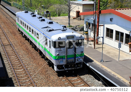 從川端站的立交橋Kiha 40 Daimyo 40750312