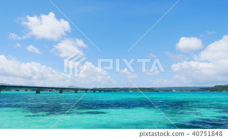 Koryu Bridge and sunny weather 40751848