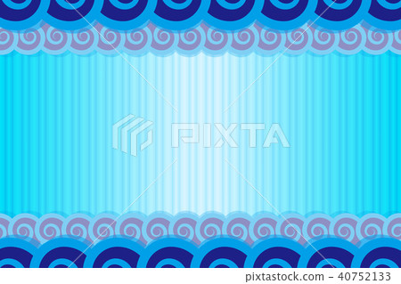 Background Material Wallpaper Theaters Stock Illustration