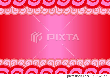 Background Material Wallpaper Theaters Stock Illustration