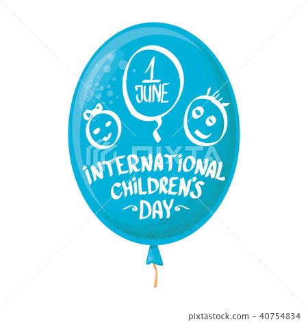 1 june international childrens day background. happy Children day greeting card. kids day poster 1 june international childrens day background. happy Children day greeting card. kids day poster 40754834