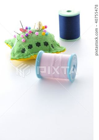 針墊和縫紉線 40755478