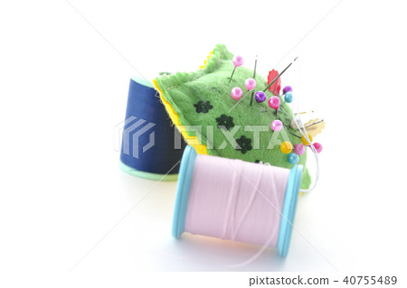 針墊和縫紉線 針墊和縫紉線 40755489