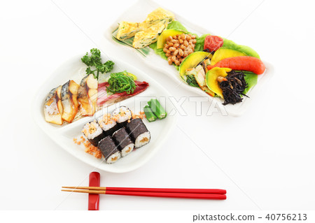 A delicious Japanese breakfast 40756213
