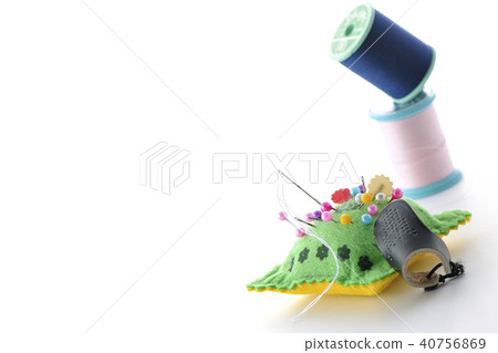 針墊和線程和投擲 40756869