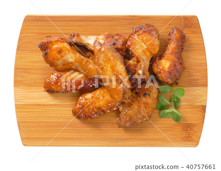 spicy Thai chicken wings 40757661