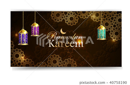 Ramadan Kareem, greeting background, eps 10 Ramadan Kareem, greeting background, eps 10 40758190