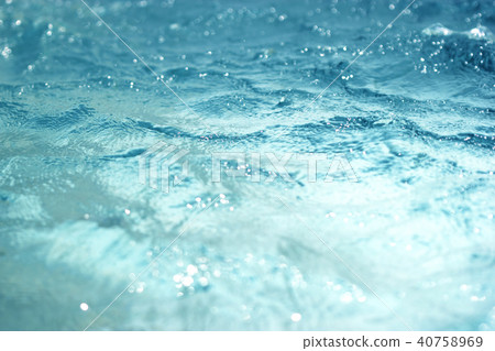 Bokeh light background in the pool. Bokeh light background in the pool. 40758969