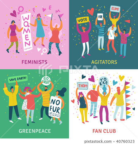 People Parade 2x2 Design Concept 40760323