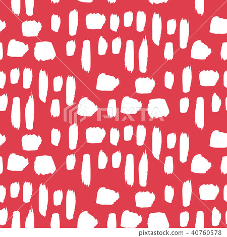 Red and white abstract seamless vector pattern. - Stock Illustration ...