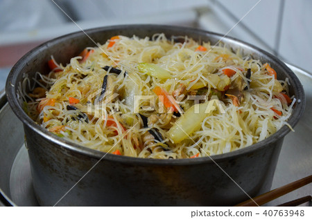 煮米粉，家庭常客，新鮮蔬菜 40763948