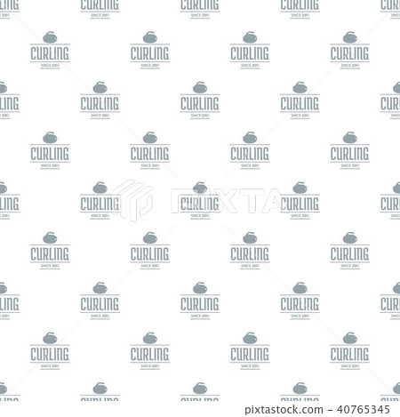 Curling pattern vector seamless 40765345