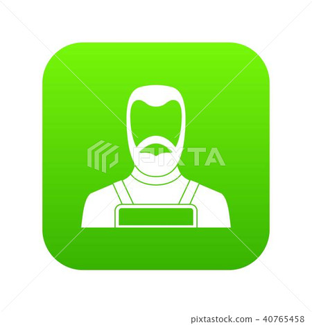Blacksmith icon digital green Blacksmith icon digital green 40765458