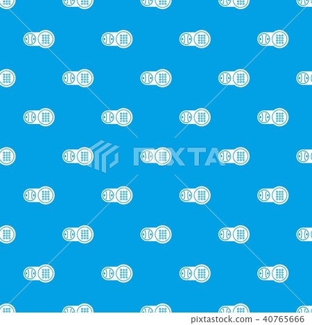 Safe key lock pattern vector seamless blue Safe key lock pattern vector seamless blue 40765666