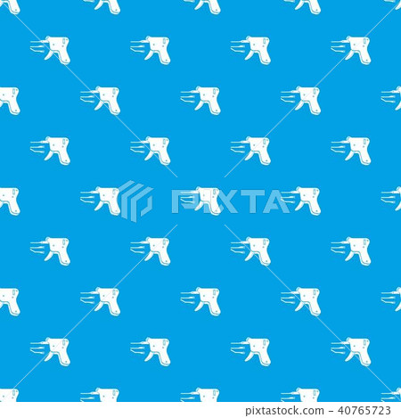 Code reader pattern vector seamless blue Code reader pattern vector seamless blue 40765723