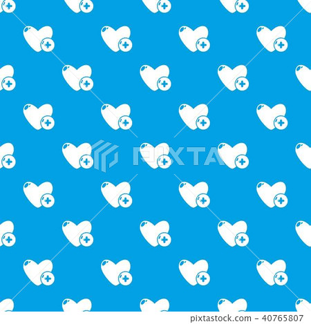 Like pattern vector seamless blue Like pattern vector seamless blue 40765807