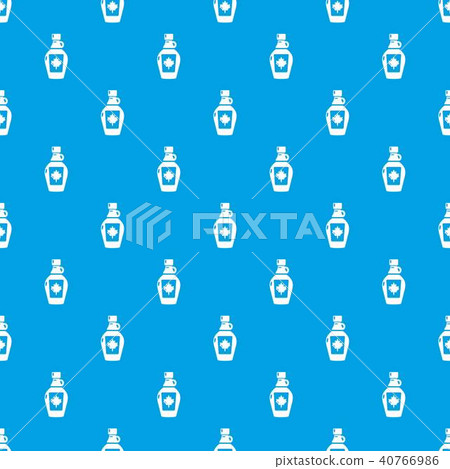 Maple syrup pattern vector seamless blue 40766986