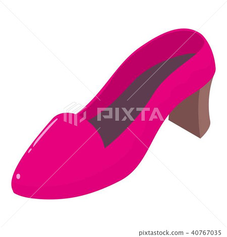 Style shoe icon, isometric style Style shoe icon, isometric style 40767035