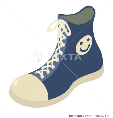 Sneaker icon, isometric style 40767140
