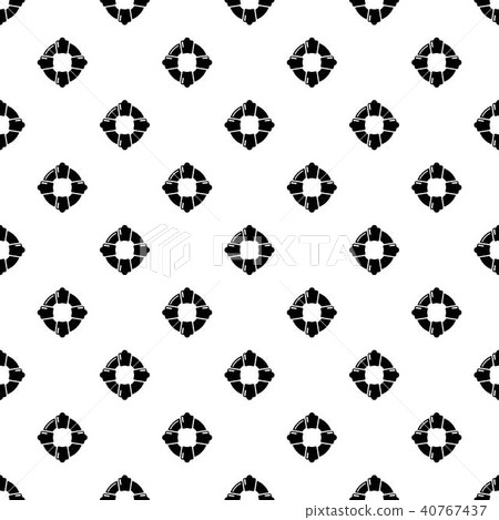 Lifebuoy pattern vector seamless Lifebuoy pattern vector seamless 40767437