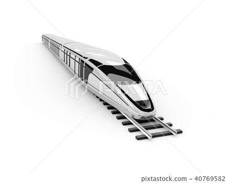 High speed commuter train High speed commuter train 40769582