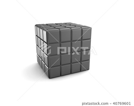 cube with empty keyboard buttons cube with empty keyboard buttons 40769601