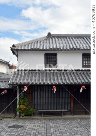 金魚燈籠和柳井的街道 金魚燈籠和柳井的街道 40769915