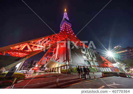 Tokyo Tower night view Tokyo Tower night view 40770364