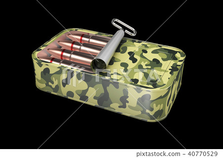Bullets in the tin can 40770529