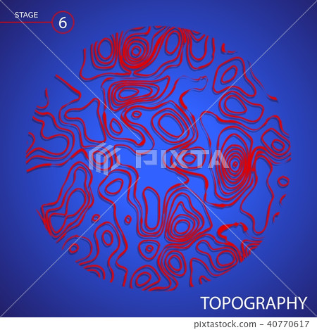 vector topography map vector topography map 40770617