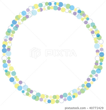 Dot frame - Stock Illustration [40771429] - PIXTA