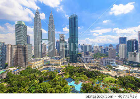 Scenery of Malaysian Twin Towers 40773419