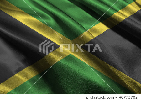 Jamaica national flag illustration symbol. Jamaica national flag illustration symbol. 40773702