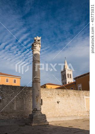 Travel, Croatia Zadar, Croatia Zadar, shame pillar 40773831