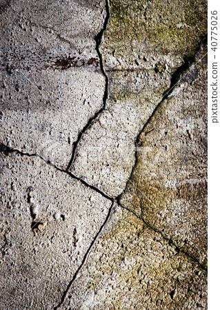 dirty popping concrete surface 40775026