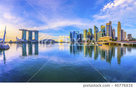 Scenery of Singapore Marina Bay 40776838