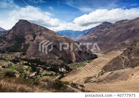 dried grass in the ancient terraces 40777975