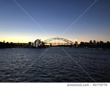 Evening scenery in Sydney 40779776