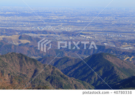 Oyama in winter View Okayama from the summit of the mountain to the northeast of Kanagatake, Tokyo Oyama in winter View Okayama from the summit of the mountain to the northeast of Kanagatake, Tokyo 40780338