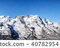 Beautiful landscape mountain, Zermatt, Switzerland 40782954