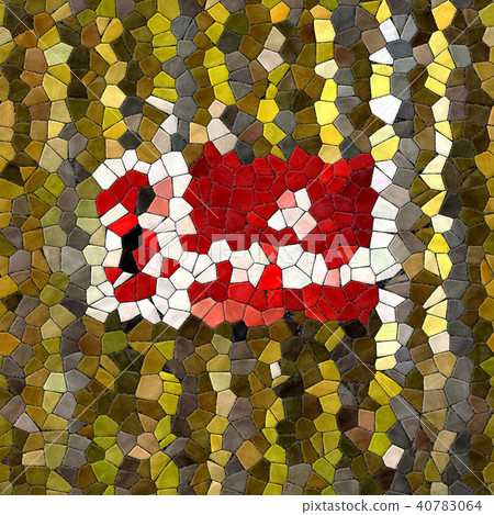 Glass mosaic kaleidoscopic seamless hires texture 40783064