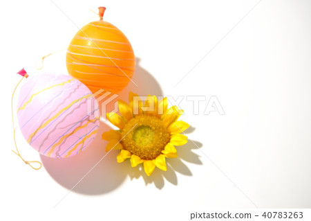 Sunflower and yo-yo Sunflower and yo-yo 40783263