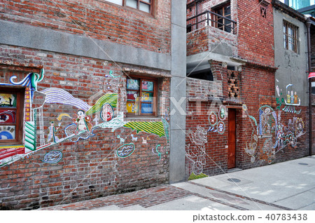 建築高速公路台北市皮膚街區台北台灣老街剝皮iao歷史街區 40783438