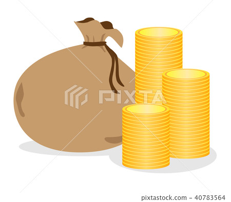 許多硬幣和硬幣 許多硬幣和硬幣 40783564