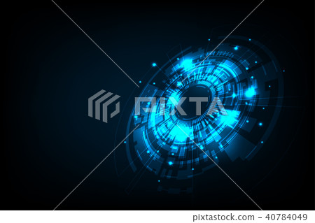 Vector background in the concept of technology. 40784049