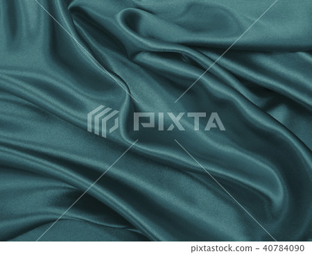 Smooth elegant blue silk or satin luxury cloth  40784090